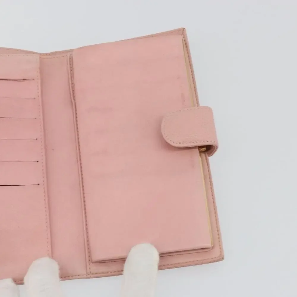 Chanel Long Wallet Caviar Pink